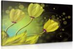 Dovido Tablou flori din aur - 120x80