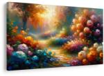 Dovido Tablou drum printre flori - 120x80