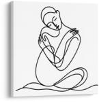 Dovido Tablou frumusețe delicată în minimalism - 20x20
