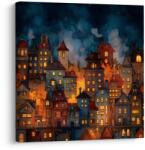 Dovido Tablou liniște festivă nocturnă - 50x50