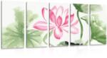 Dovido Tablou 5-piese floare lotus de acuarelă - 150x75