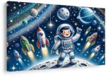 Dovido Tablou mic astronaut într-o misiune de aventură - 150x100