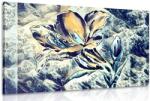 Dovido Tablou floare de artă abstractă - 150x100