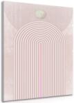 Dovido Tablou curcubeu modern roz Mid-Century - 40x60