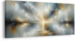 Dovido Tablou raze de soare deasupra lacului - 140x70