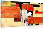 Dovido Tablou abstracție în design portocaliu - 30x20