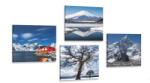 Dovido Set tablouri natura magică - 4x 60x60 - dovido - 452,67 RON