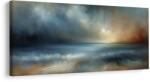 Dovido Tablou mare liniștită în stil abstract - 100x50