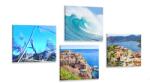 Dovido Set tablouri pentru iubitorii de mare - 4x 60x60