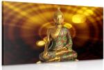 Dovido Tablou statuia a lui Budha pe fundal abstract - 40x30