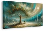 Dovido Tablou liniște sub arborele vieții - 150x100