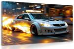 Dovido Tablou Taxi Peugeot - 120x80