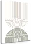 Dovido Tablou curcubeie minimaliste Mid-Century - 30x40