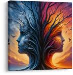 Dovido Tablou chipuri în coroanele arborelui vieții - 20x20