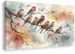 Dovido Tablou stol de păsări pe ramură - 90x60