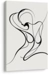 Dovido Tablou linie abstractă a femeii - 40x60