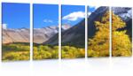 Dovido Tablou 5-piese natura frumoasă pe Kamchatka în Rusia - 100x50