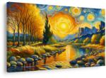 Dovido Tablou soarele deasupra râului - 40x30