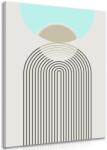 Dovido Tablou curcubeul viitorului Mid-Century - 20x30