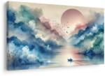 Dovido Tablou plecare matinală pe mare - 60x40