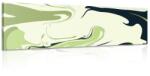 Dovido Tablou abstracție modernă verde - 150x50