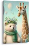 Dovido Tablou animale cu baloane - 20x30