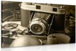 Dovido Tablou cameră foto veche în design sepia - 60x40