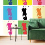 Dovido Tapet autoadeziv pop art farmecul femeii - 490x330