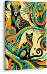 Dovido Tablou pisici ornamentale - 40x60