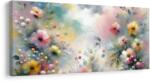 Dovido Tablou flori pastelate romantice - 140x70