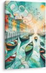 Dovido Tablou veneția romantică la apus - 60x90
