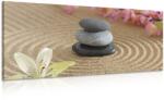 Dovido Tablou Zen pietre în nisip - 200x100 - dovido - 1 019,41 RON