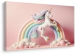 Dovido Tablou unicorn magic cu curcubeu - 120x80