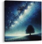 Dovido Tablou copacul vieții singur și galaxia - 30x30