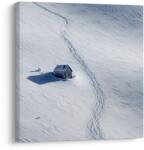 Dovido Tablou cabana singuratică în iarnă - 50x50