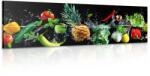 Dovido Tablou fructe și legume organice - 90x30