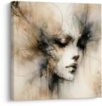 Dovido Tablou abstracție melancolică a femeii - 30x30