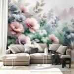 Dovido Tapet flori pastelate în acuarelă - 196x132 - dovido - 180,36 RON