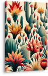 Dovido Tablou cactuși și flori exotice - 30x40