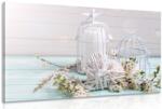 Dovido Tablou crenguță de cireș cu felinare - 30x20