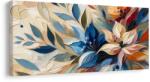 Dovido Tablou compoziție florală abstractă - 60x30