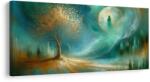 Dovido Tablou arborele vieții magic în noapte - 100x50