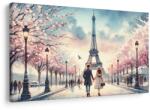 Dovido Tablou iubire sub Turnul Eiffel - 120x80