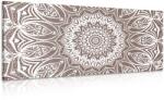 Dovido Tablou Mandala armonie pe un fundal maro - 120x60