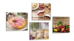 Dovido Set tablouri natura moartă delicată pentru bucătărie - 4x 40x40