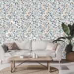 Dovido Tapet autoadeziv flori delicate pe fundal alb - 294x270