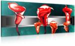 Dovido Tablou calla lily abstracte - 80x40
