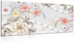 Dovido Tablou bijuterii florale de lux - 80x40