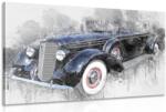 Dovido Tablou sedan retro istoric - 30x20