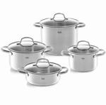 Fissler Set oale din inox 4 piese San Francisco (040-113-04-000-0)